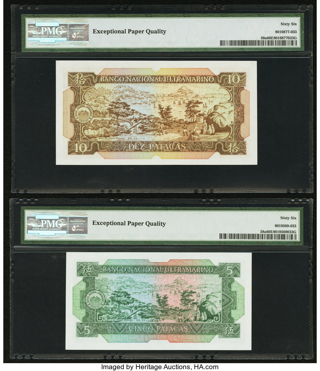 image for: Macau  10 patacas (B056as)