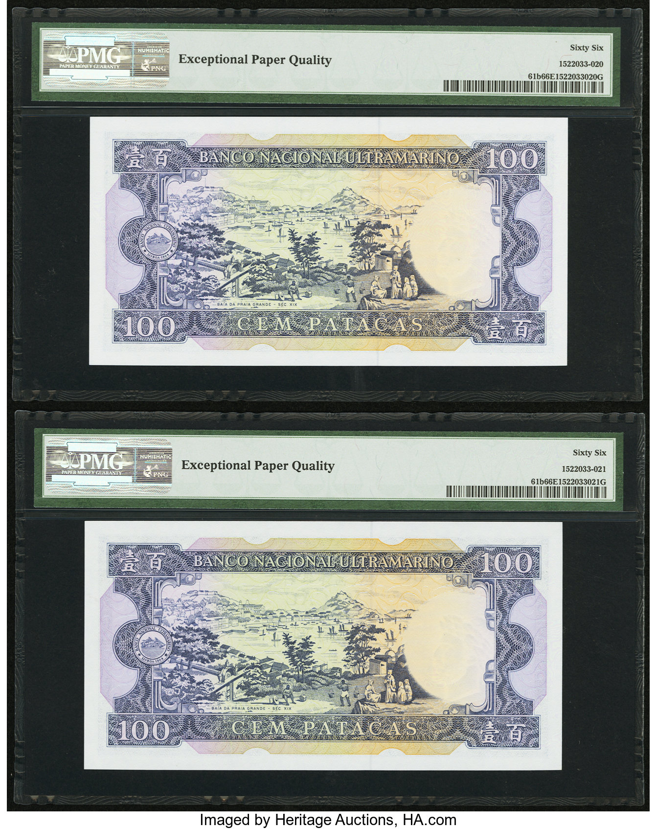 image for: Macau  100 patacas (B058ds)
