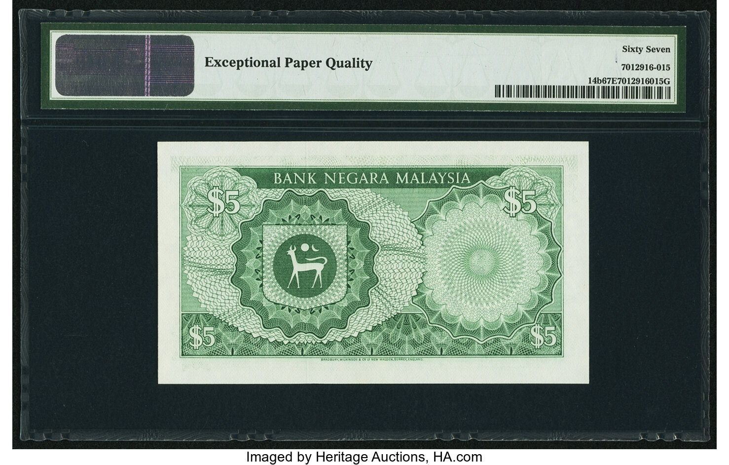 image for: Malaysia  5 ringgit (B114b)