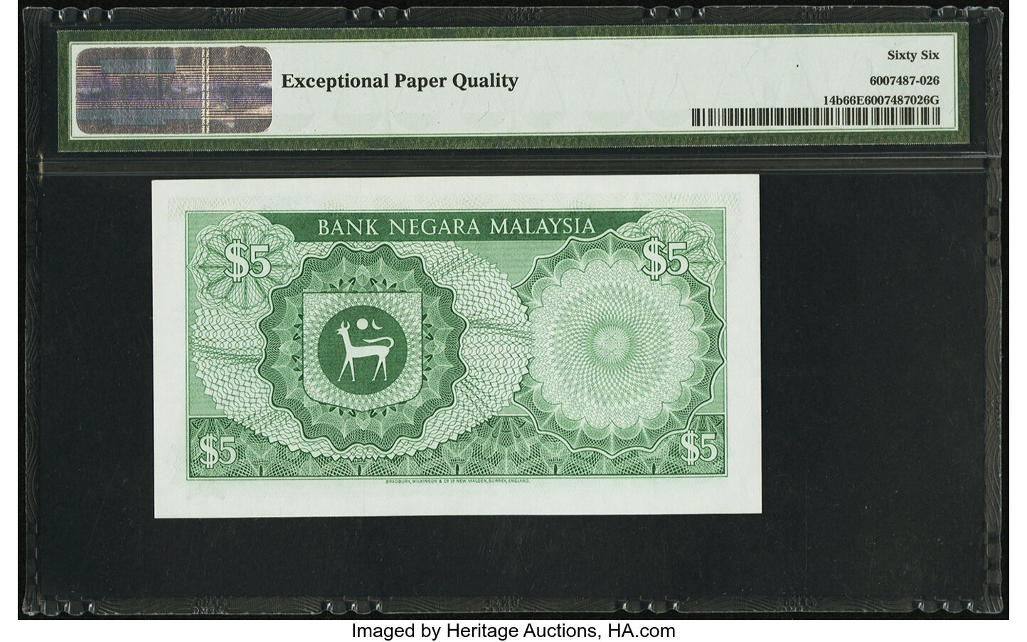 image for: Malaysia  5 ringgit (B114b)