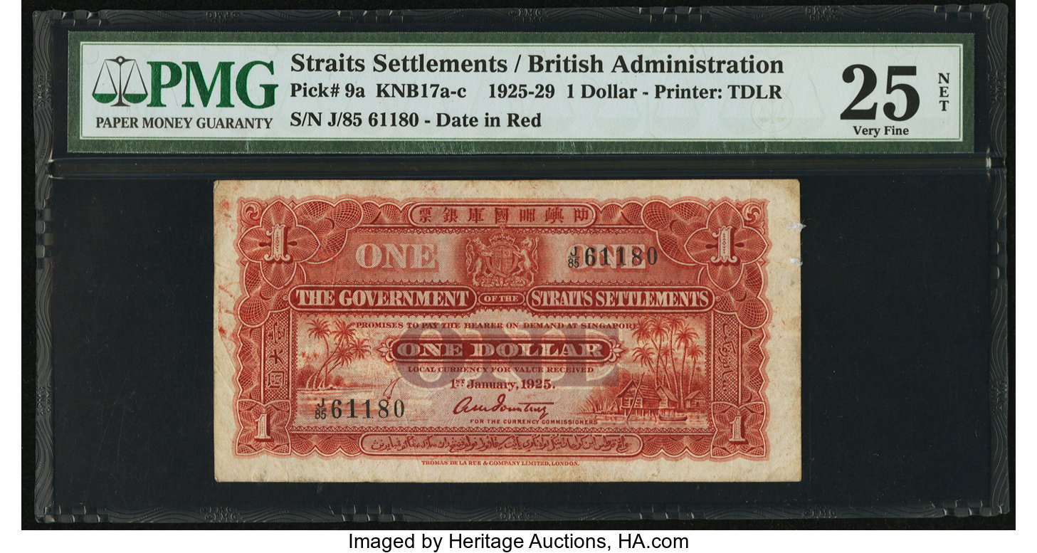 image for: Straits Settlements  1 dollar(B118b)