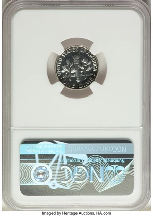 image for: 1953 10C PR68 Cameo NGC. NGC Census: (120/13). PCGS Population: (20/0). PR68. ...