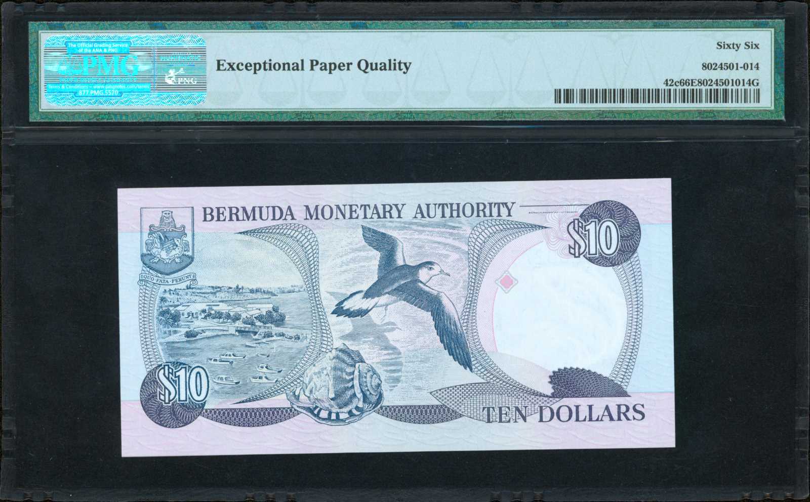 image for: Bermuda  10 dollars (B216cs)