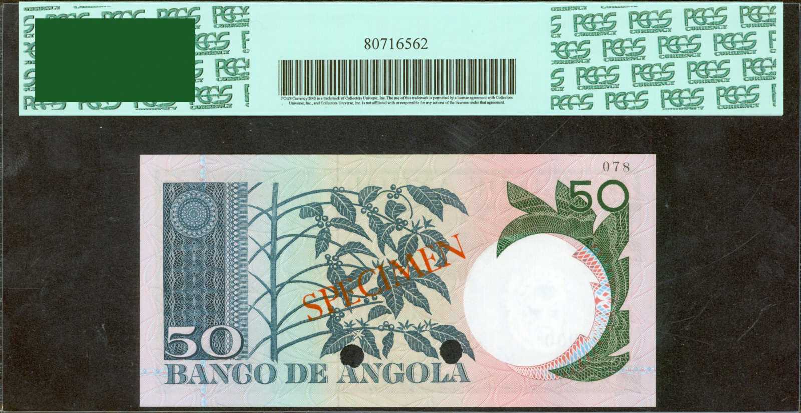 image for: Angola  50 escudos(B429as)