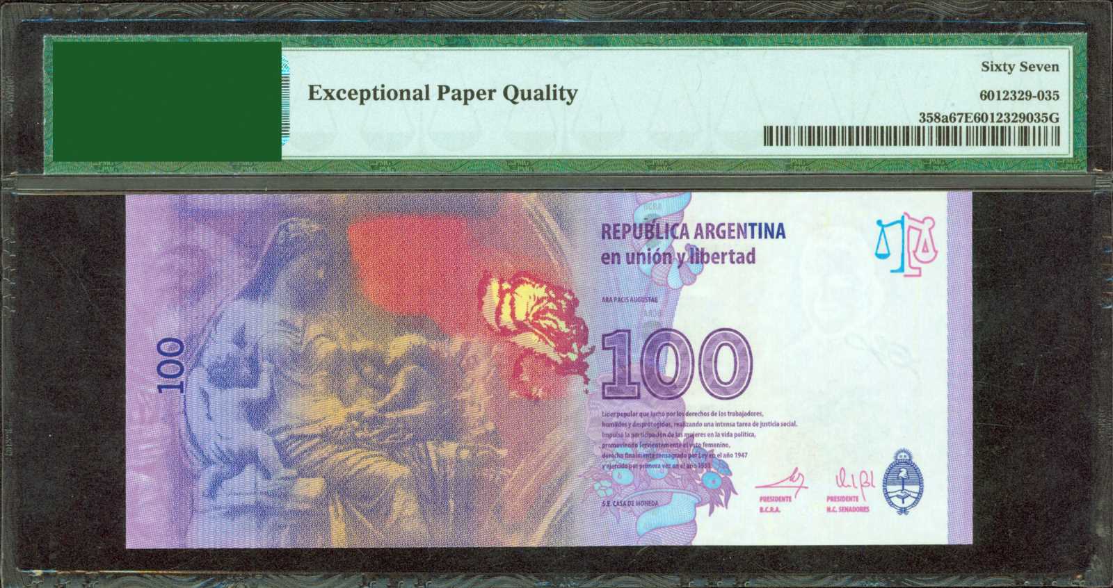 image for: Argentina  100 pesos (B411az)