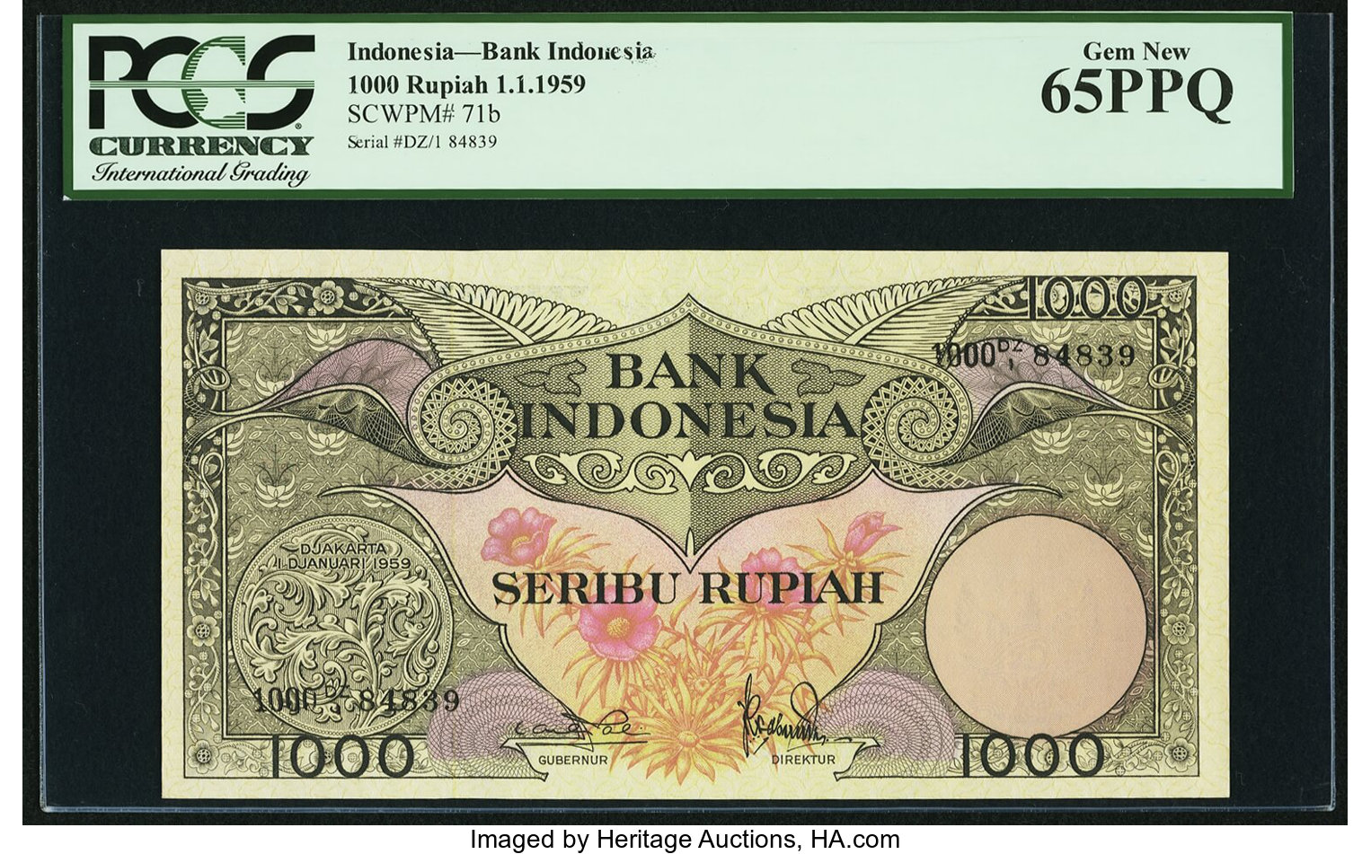 image for: Indonesia  1,000 rupiah (B533at)