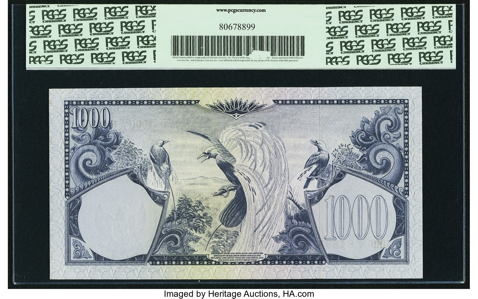 image for: Indonesia  1,000 rupiah (B533z)