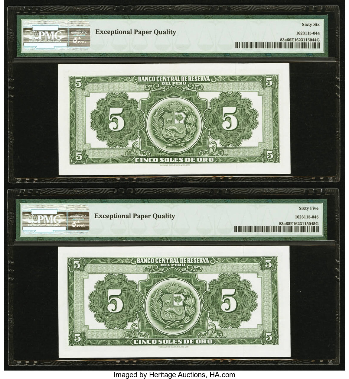 image for: Peru  5 soles de oro(B418b)