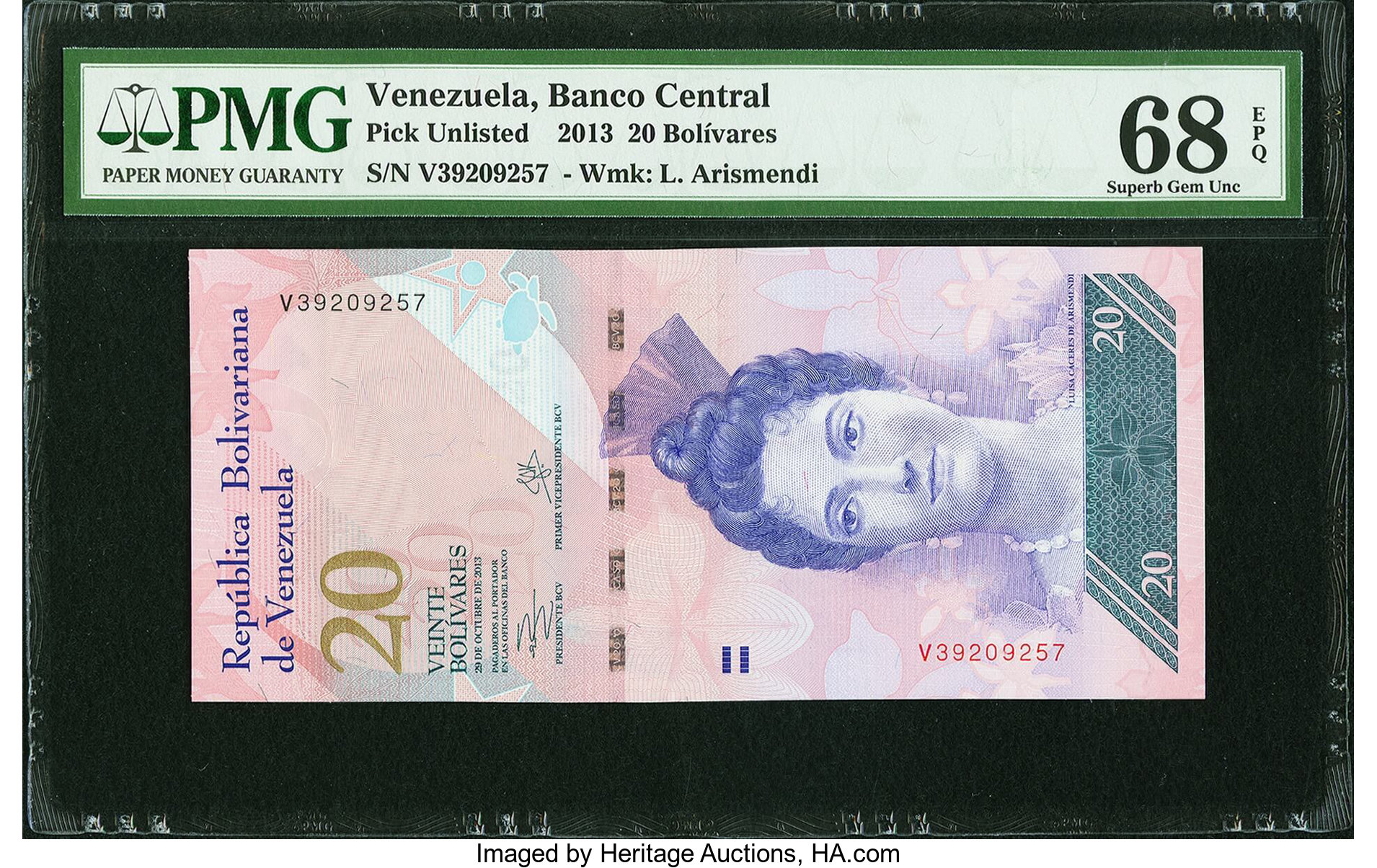 image for: Venezuela  20 bol?vares(B361gs)