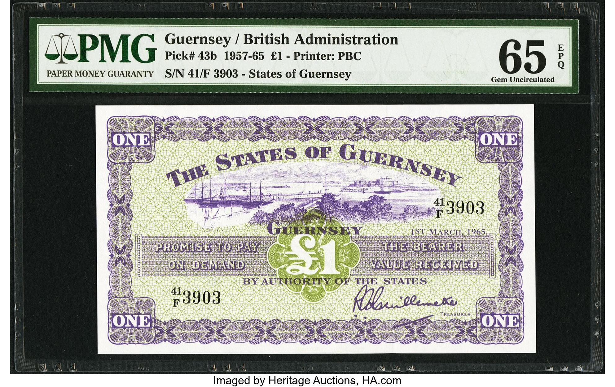 image for: Guernsey  1 pound (B148n)