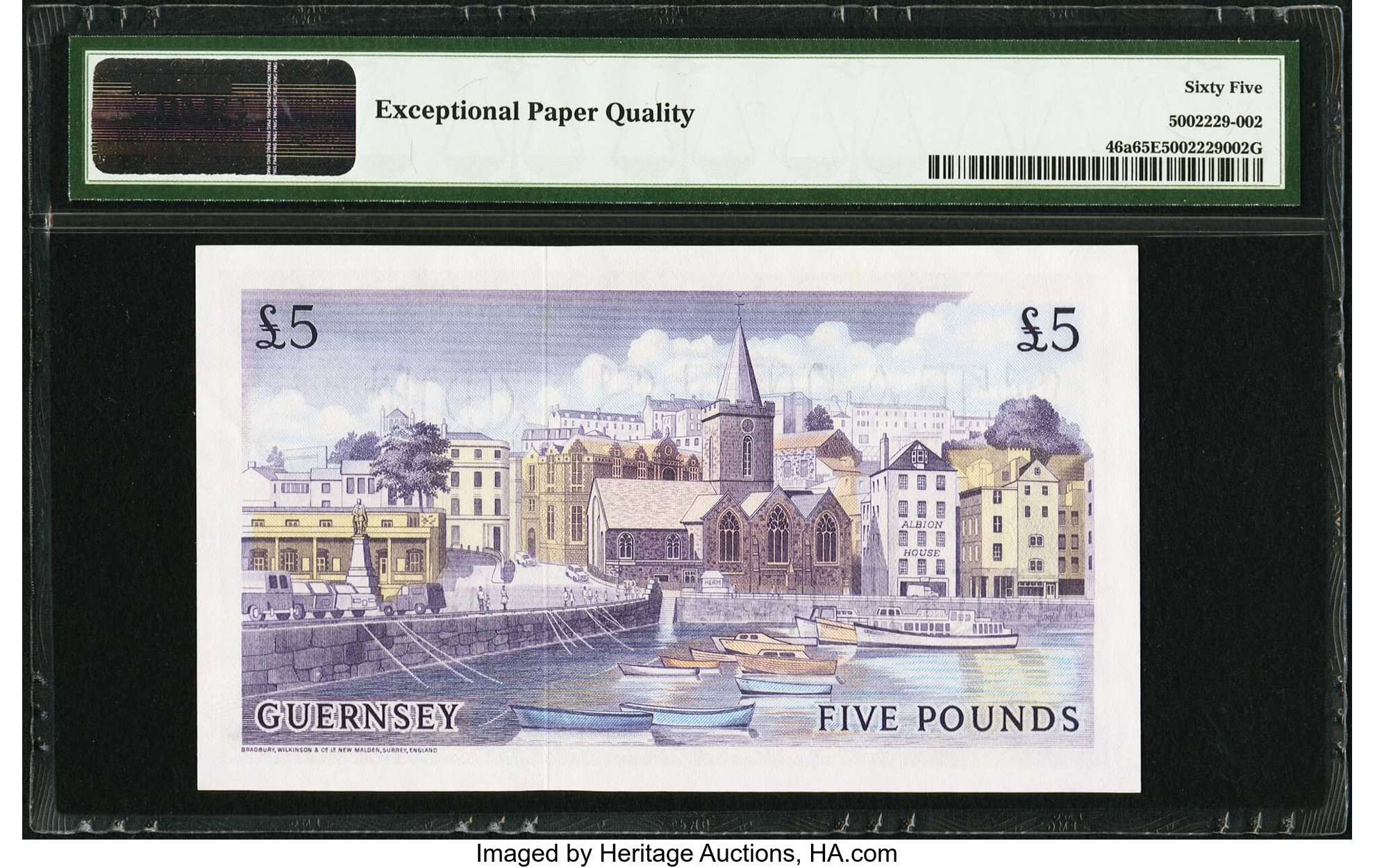 image for: Guernsey  5 pounds (B151b)