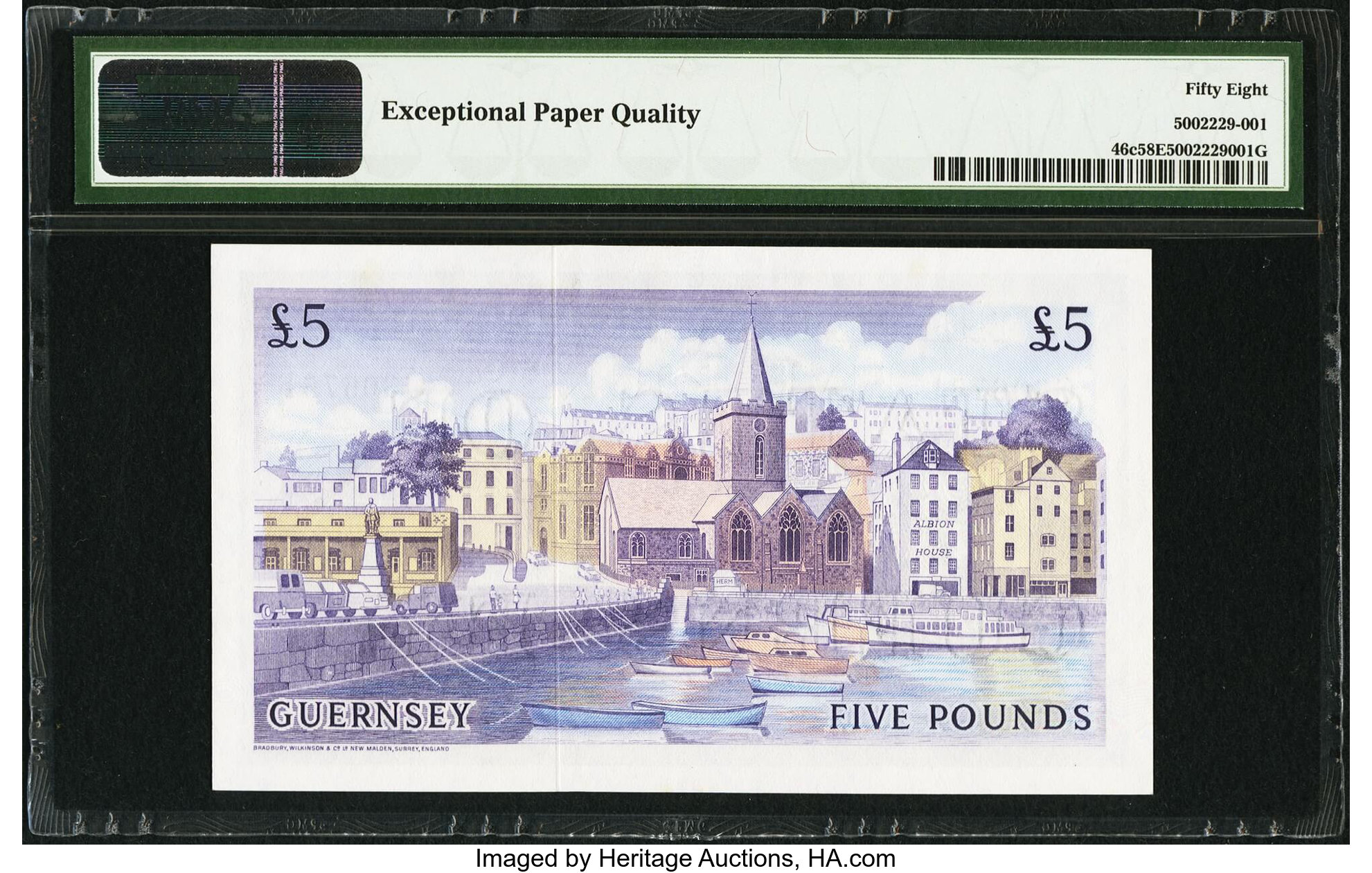 image for: Guernsey  5 pounds (B151b)