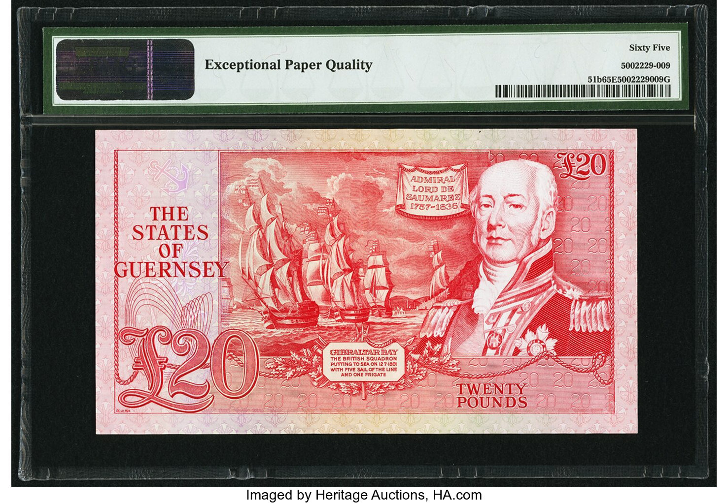 image for: Guernsey  20 pounds (B156a)