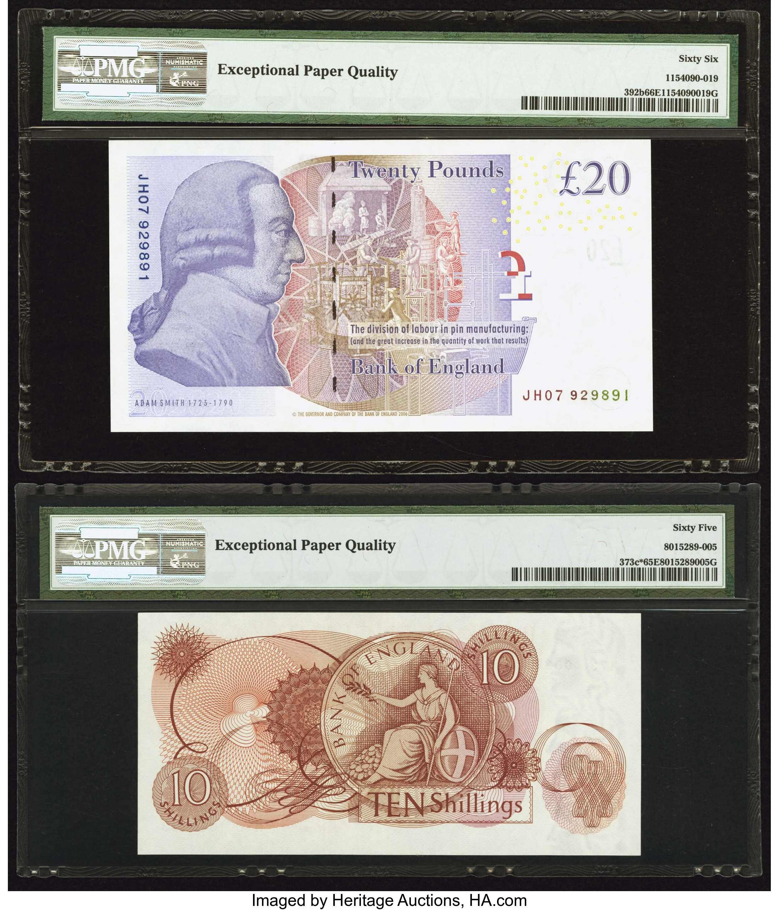 image for: United Kingdom  20 pounds (B201c)