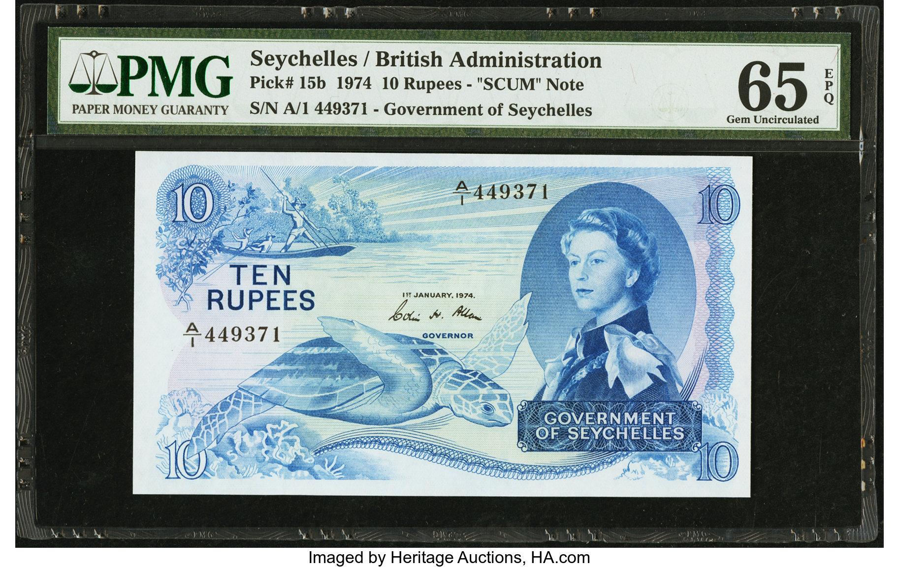 image for: Seychelles  10 rupees (B122b)