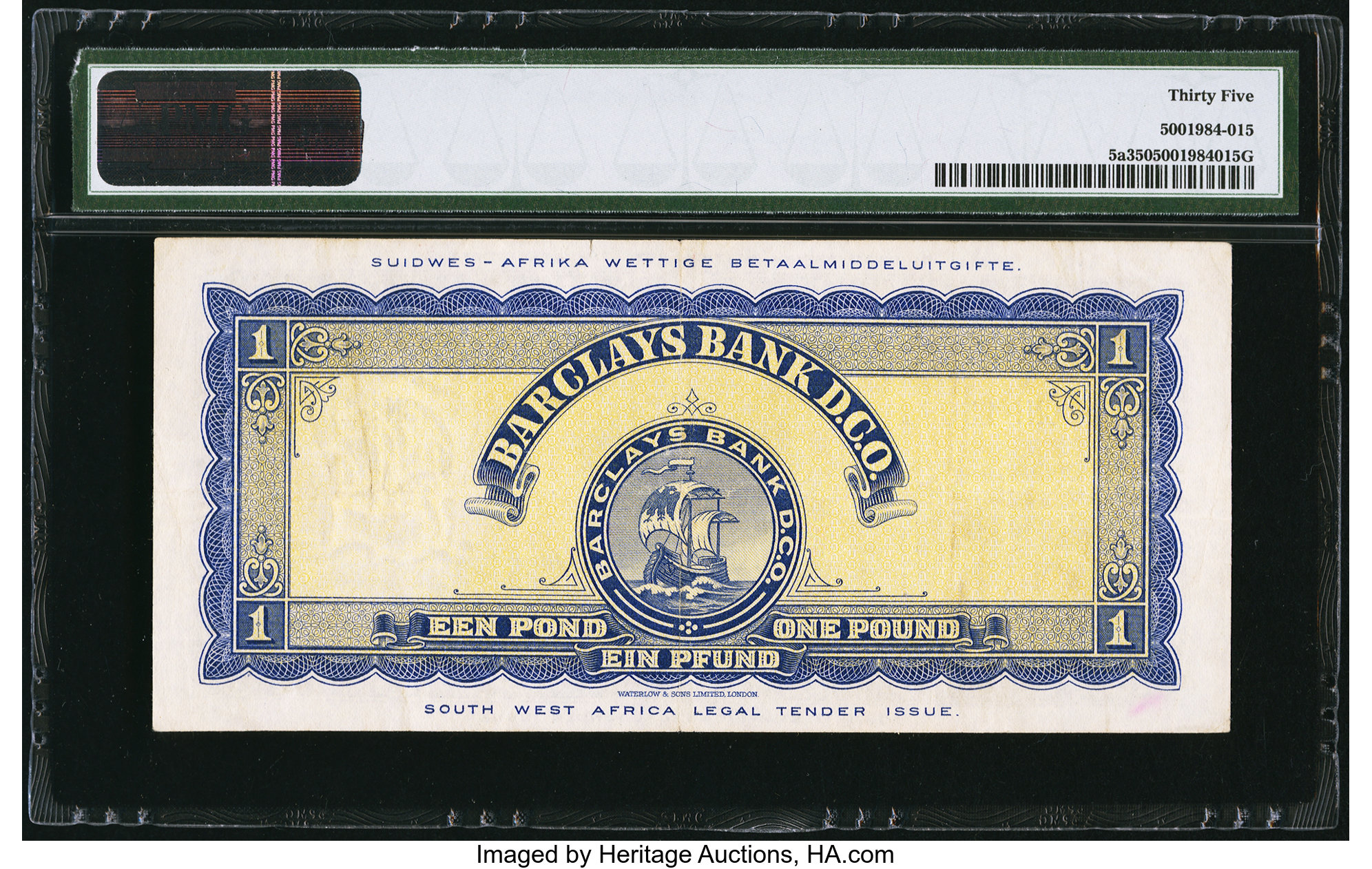 image for: South West Africa  1 pound(B105a)