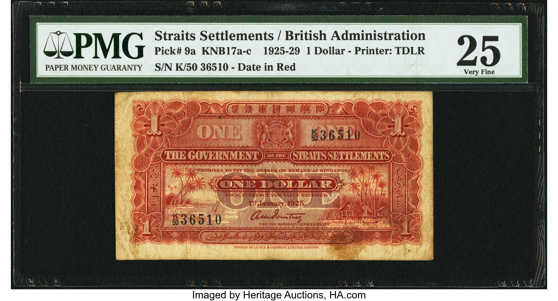 image for: Straits Settlements  1 dollar(B118ap)