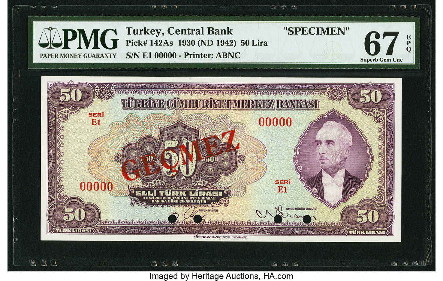 image for: Turkey  50 T?rk liras?(B225a)