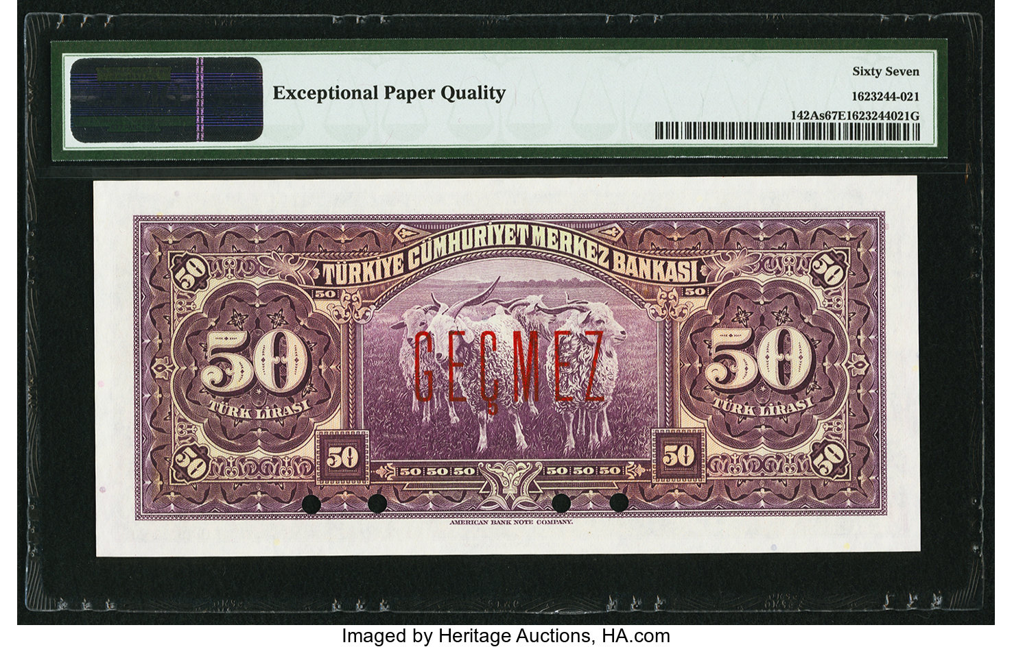 image for: Turkey  50 T?rk liras?(B225a)