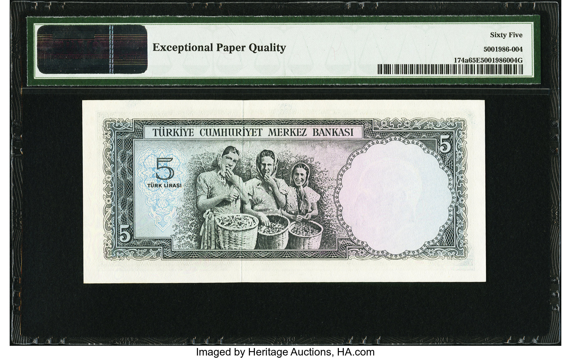 image for: Turkey  5 T?rk liras? (B238as)