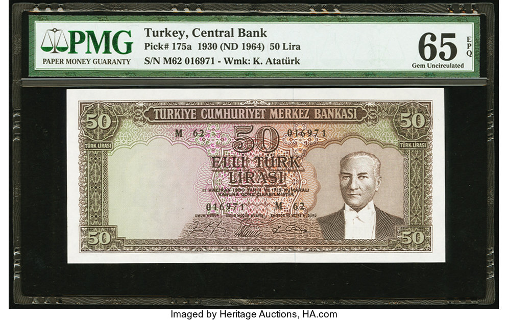 image for: Turkey  50 T?rk liras? (B250a)