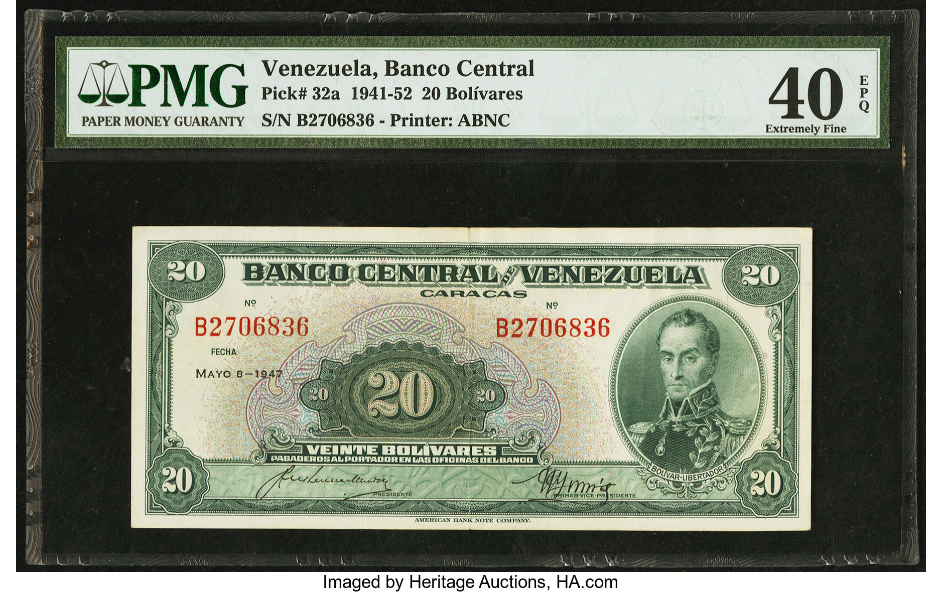 image for: Venezuela  20 bol?vares(B302ee)