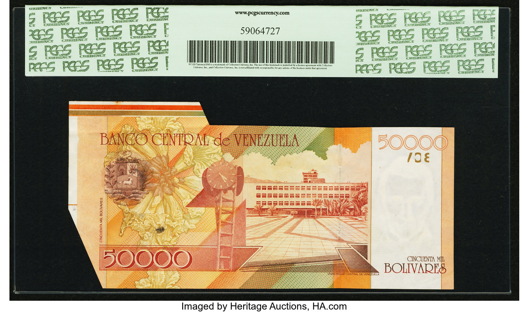 image for: Venezuela  50,000 bol?vares(B356as1)