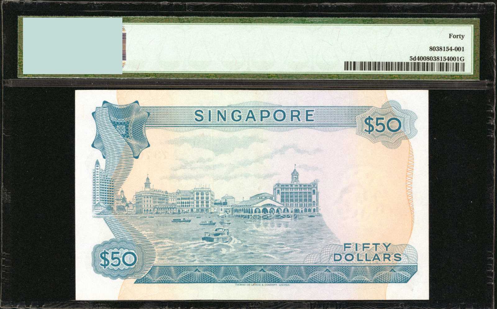 image for: Singapore  50 dollars (B105cs)