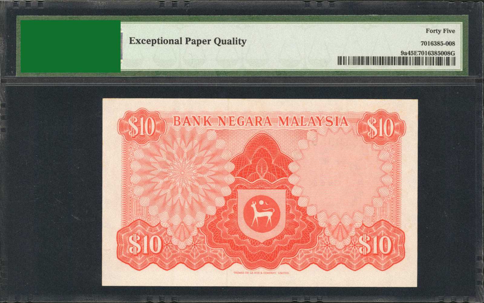 image for: Malaysia  10 ringgit (B109az)