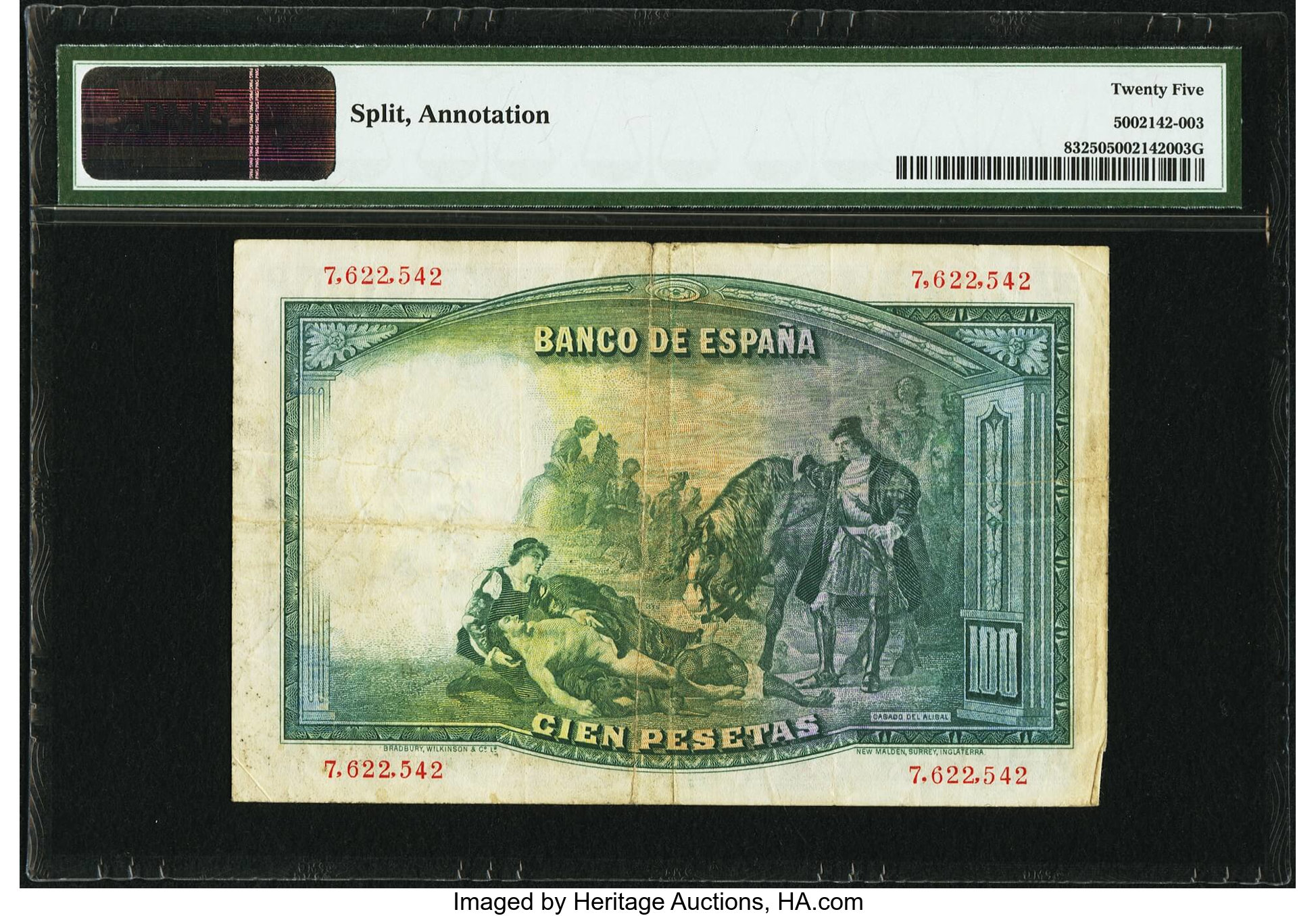 image for: Spain  100 pesetas (B525a)