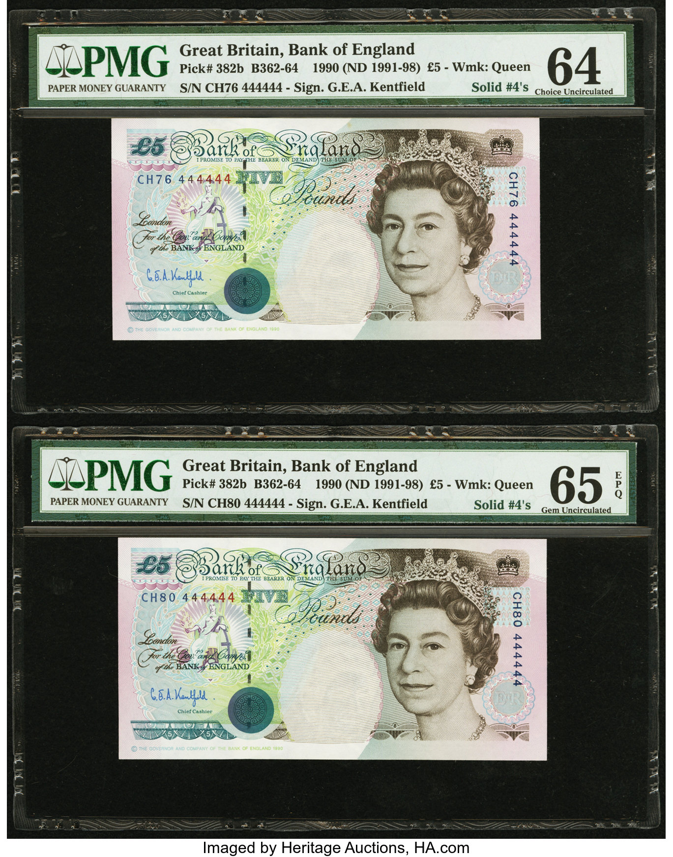 image for: United Kingdom  5 pounds (B191a)