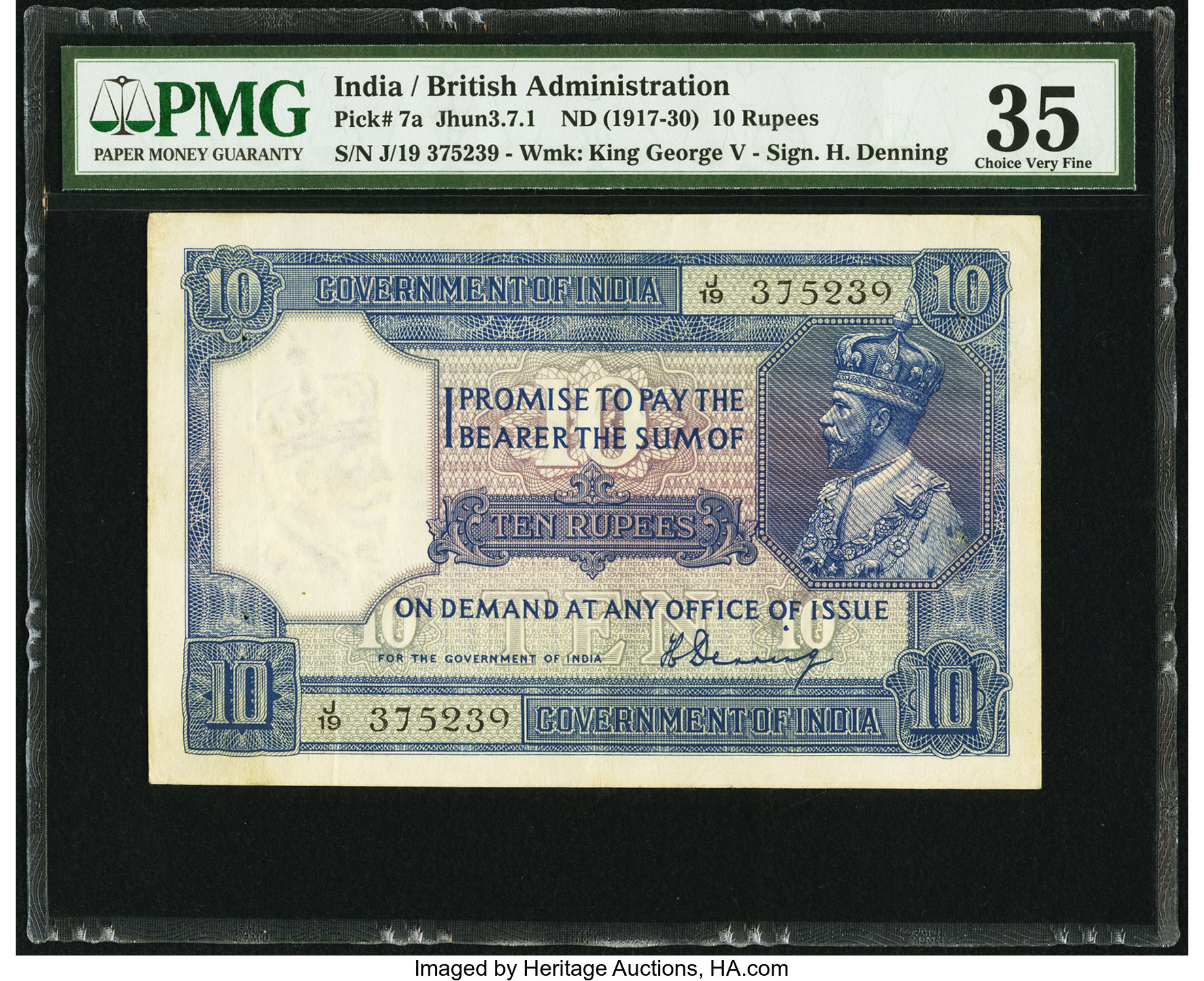 image for: India  10 rupees(B141a)