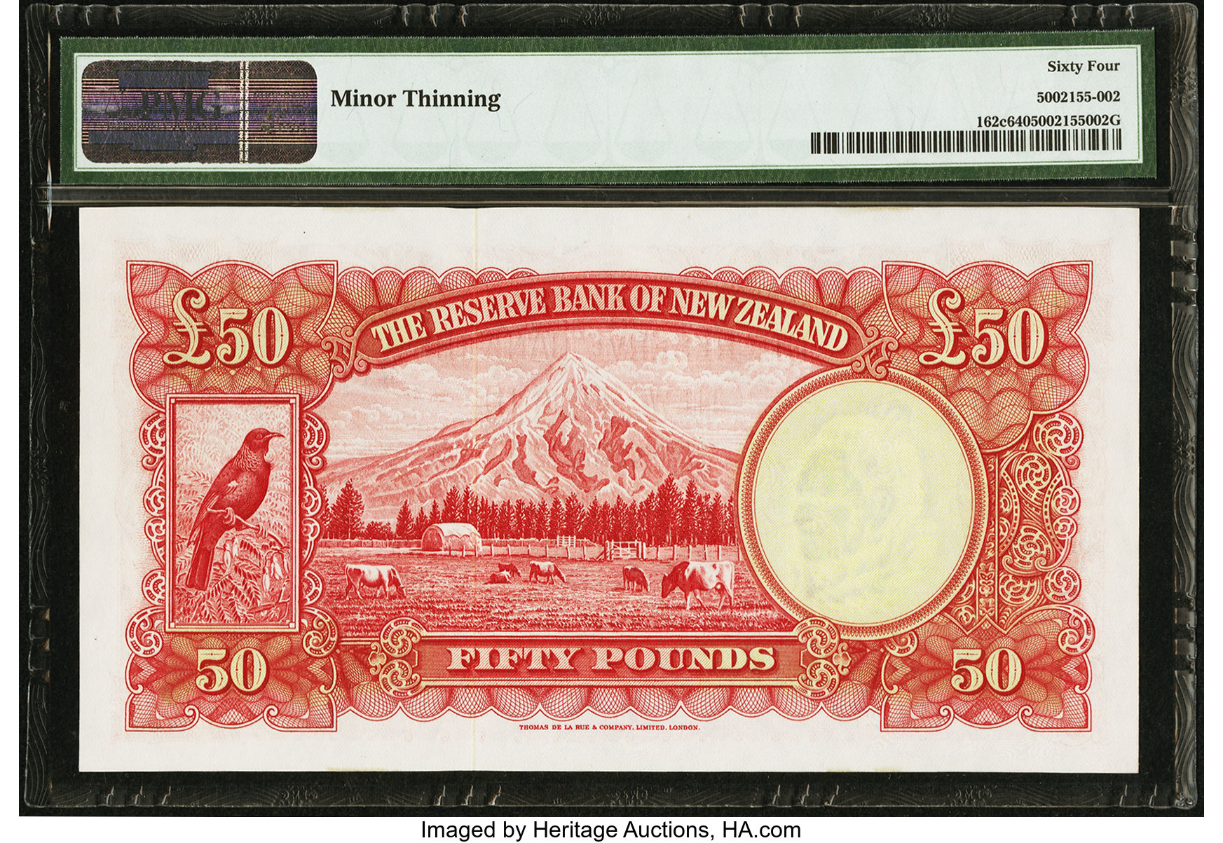 image for: New Zealand  50 pounds (B109ds)
