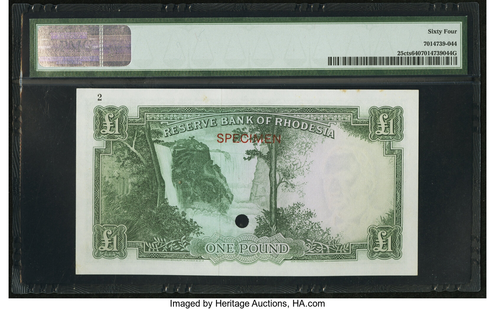 image for: Rhodesia  1 pound(B102is)