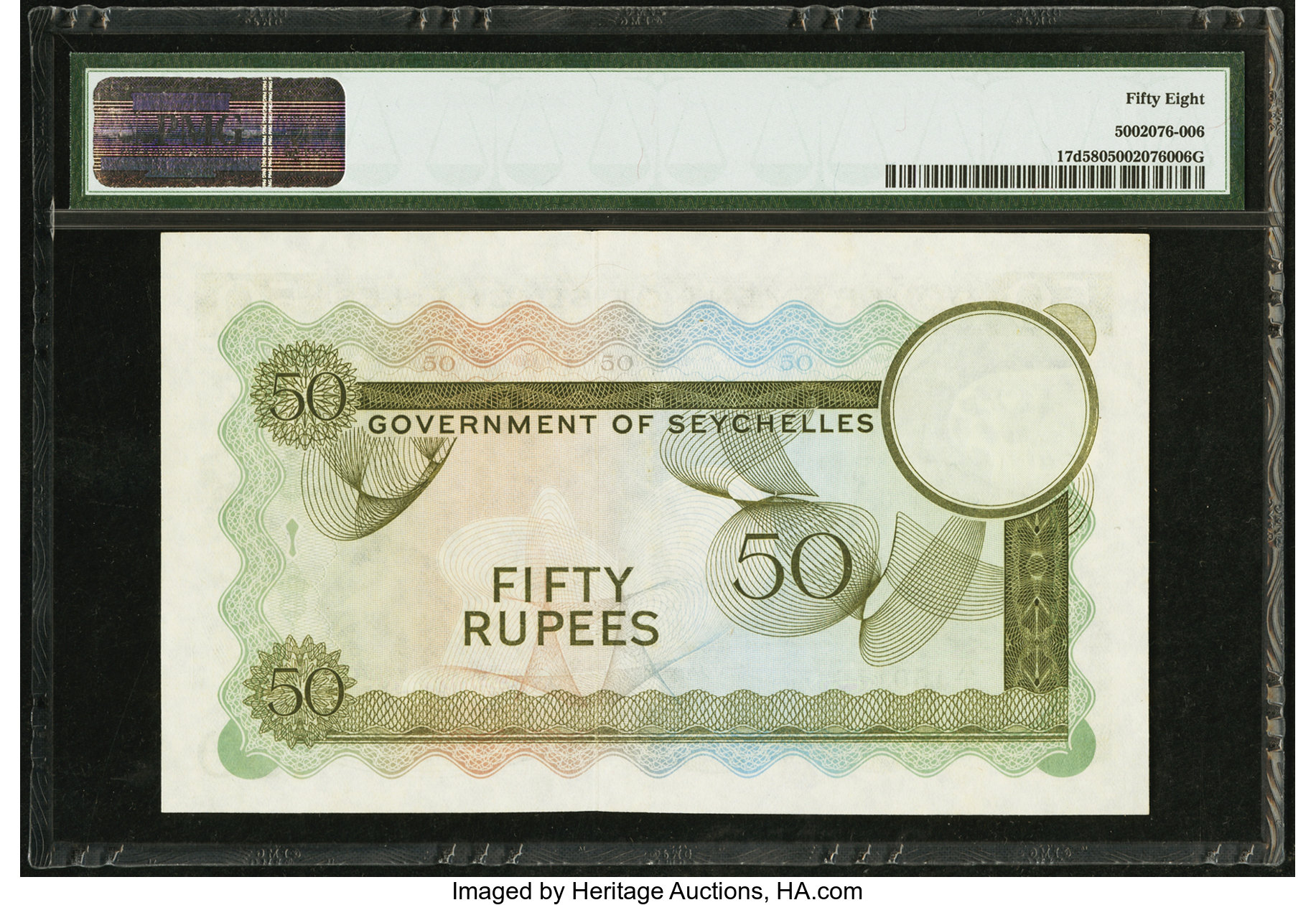 image for: Seychelles  50 rupees (B124ep)