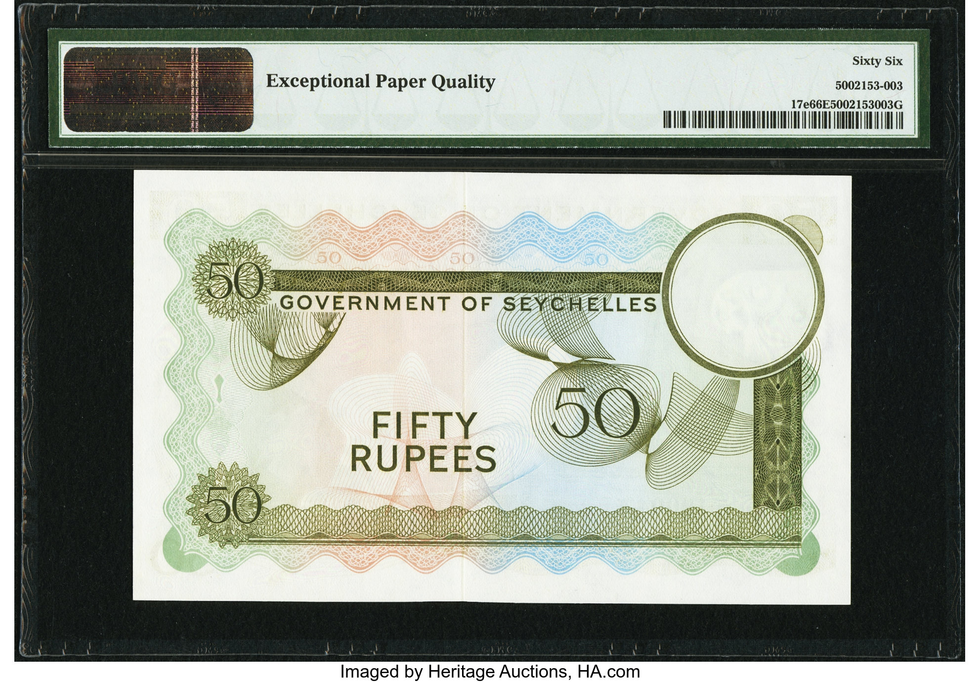 image for: Seychelles  50 rupees (B124ep)