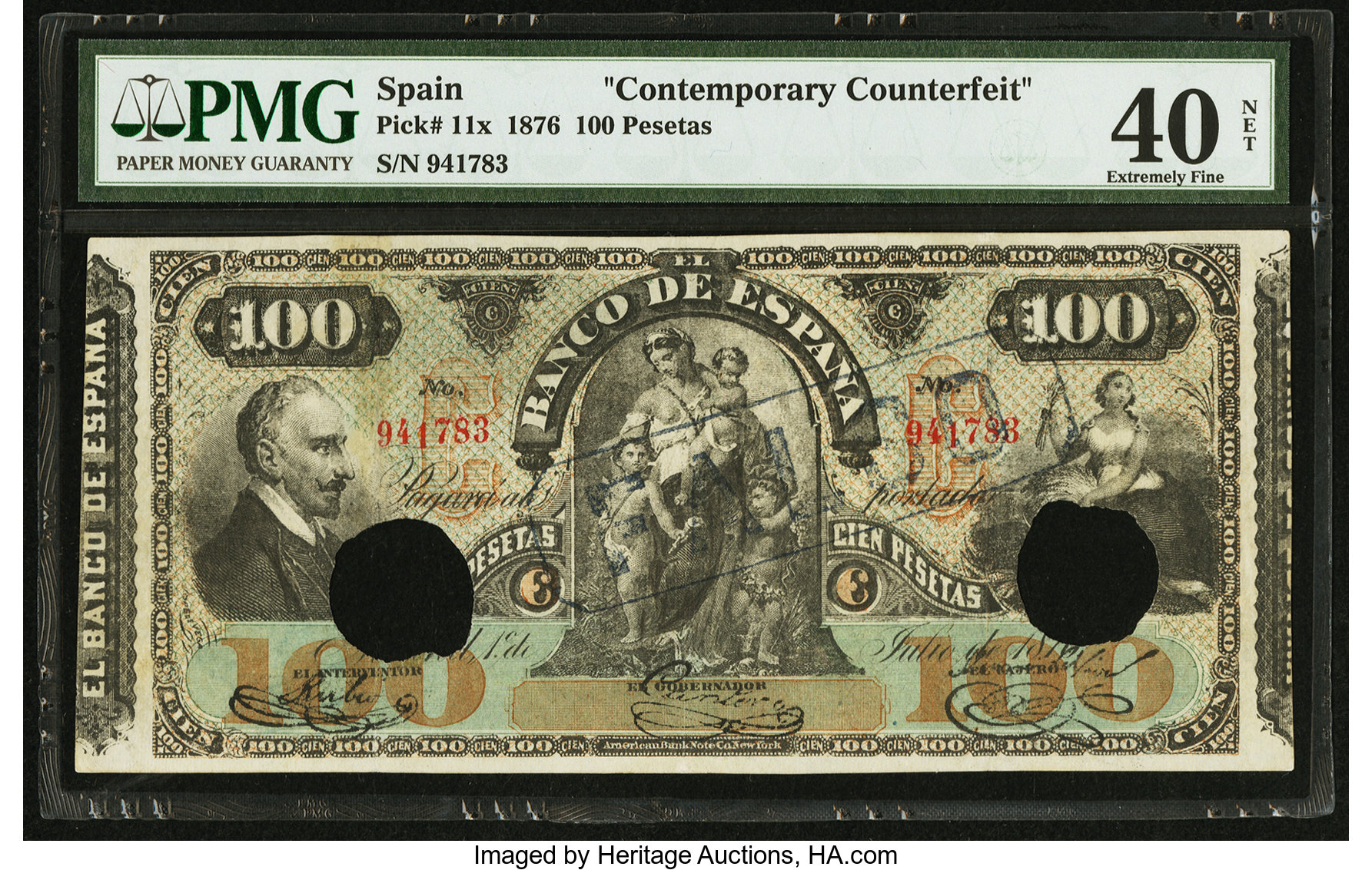 image for: Spain  100 pesetas (B453as)