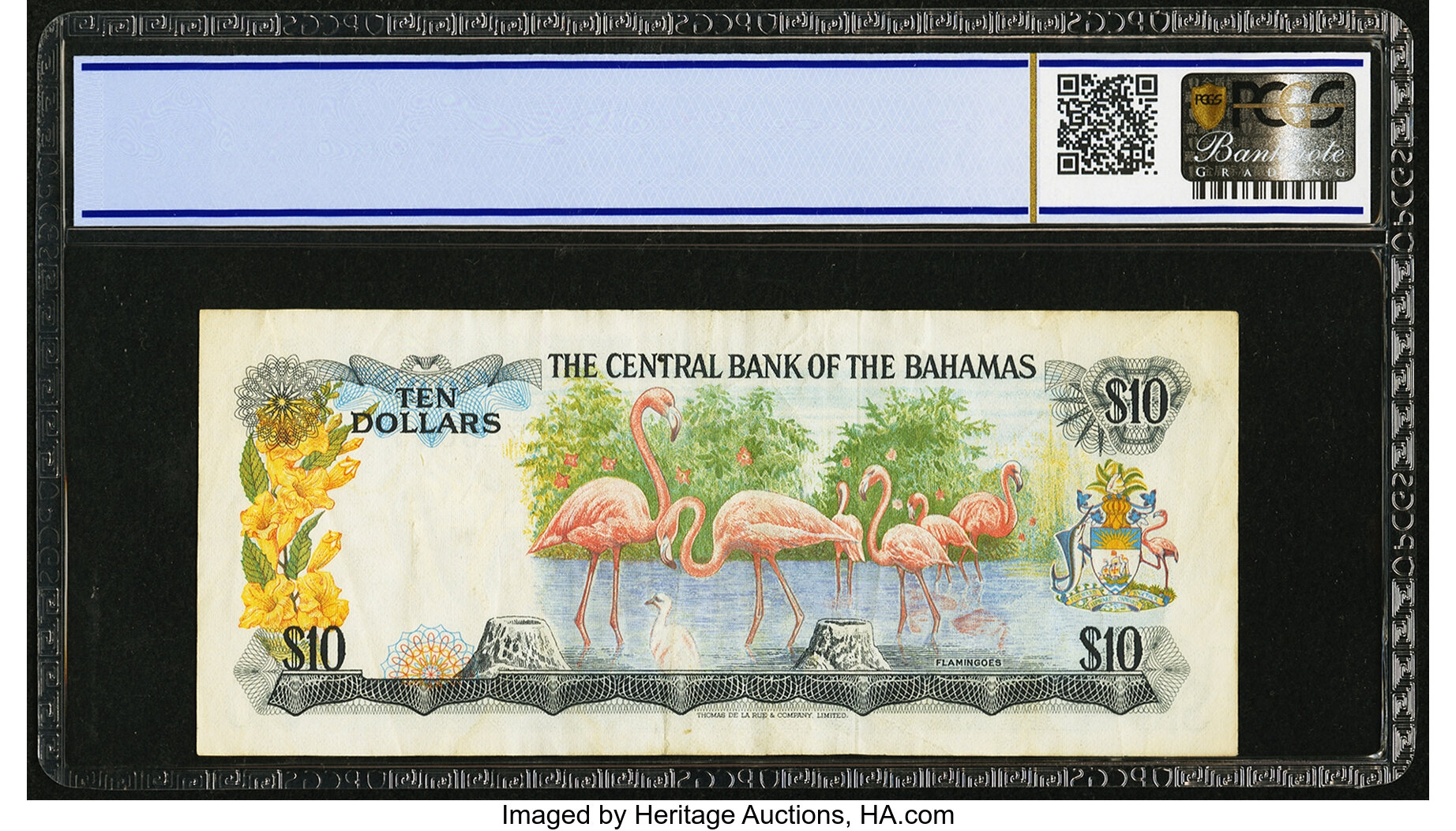 image for: Bahamas  10 dollars (B303b)
