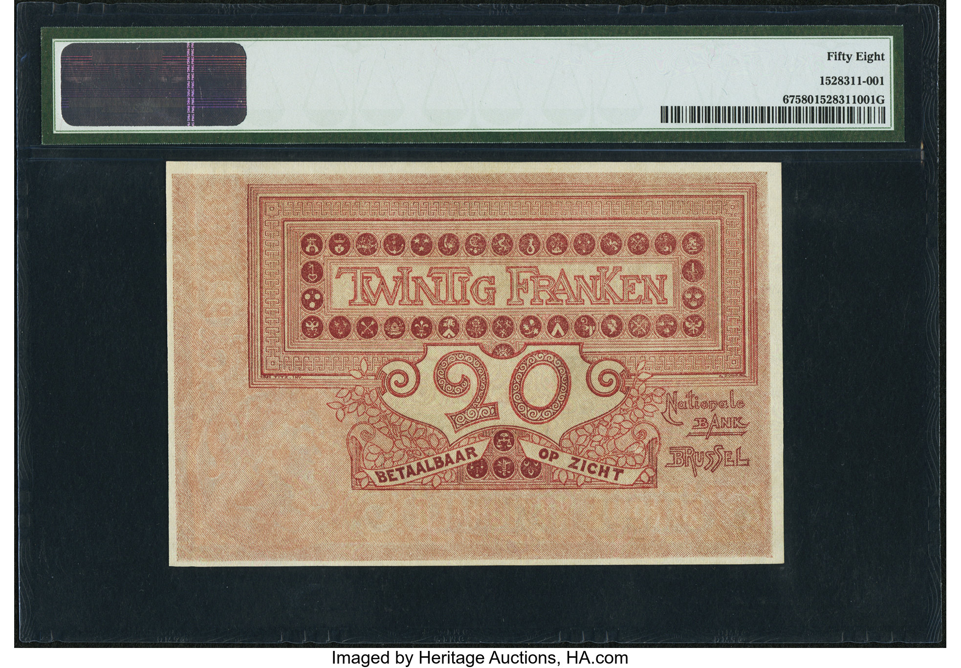 image for: Belgium  20 francs (B522e)