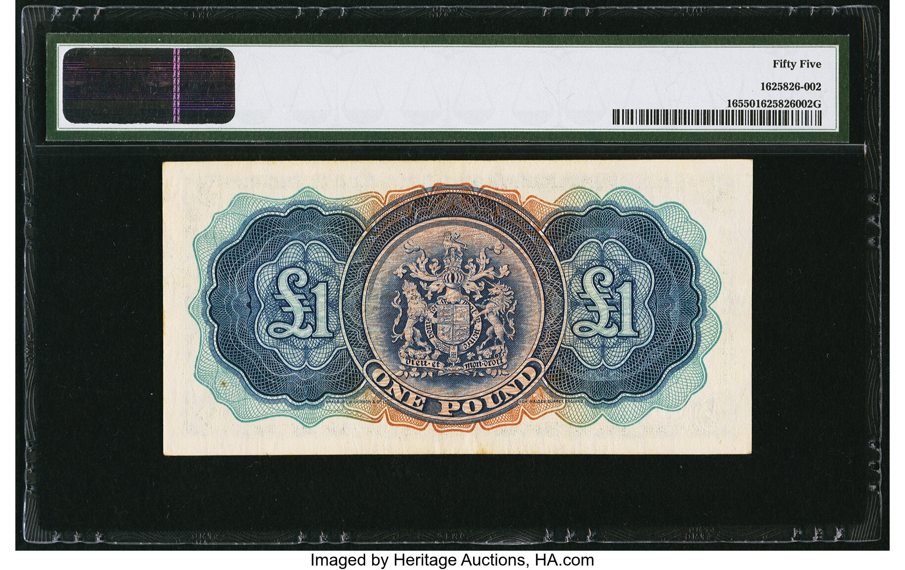 image for: Bermuda  1 pound(B117a)