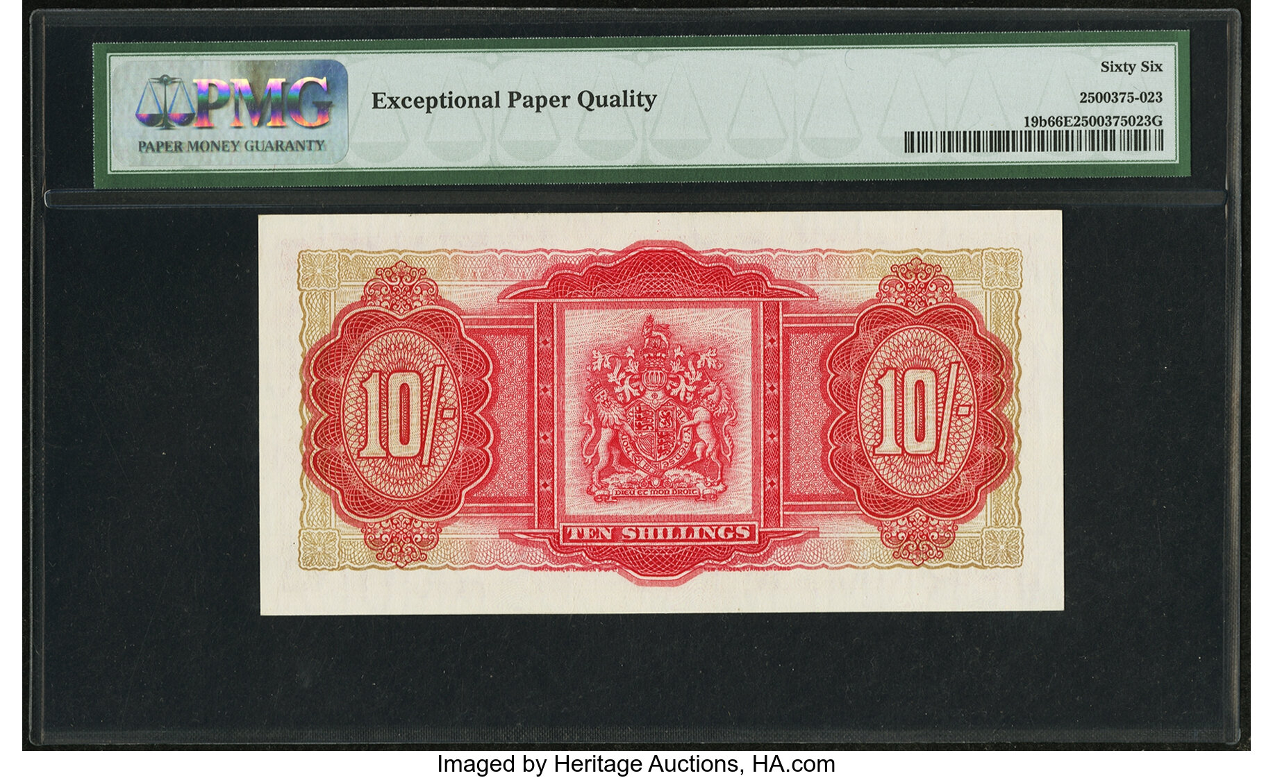 image for: Bermuda  10 shillings (B120bs1)