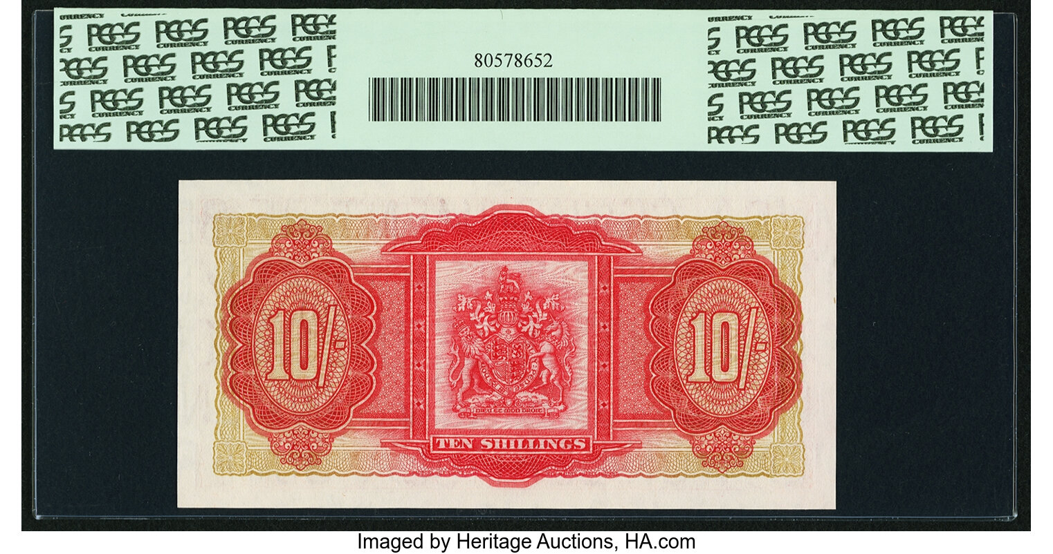 image for: Bermuda  10 shillings (B120p1)