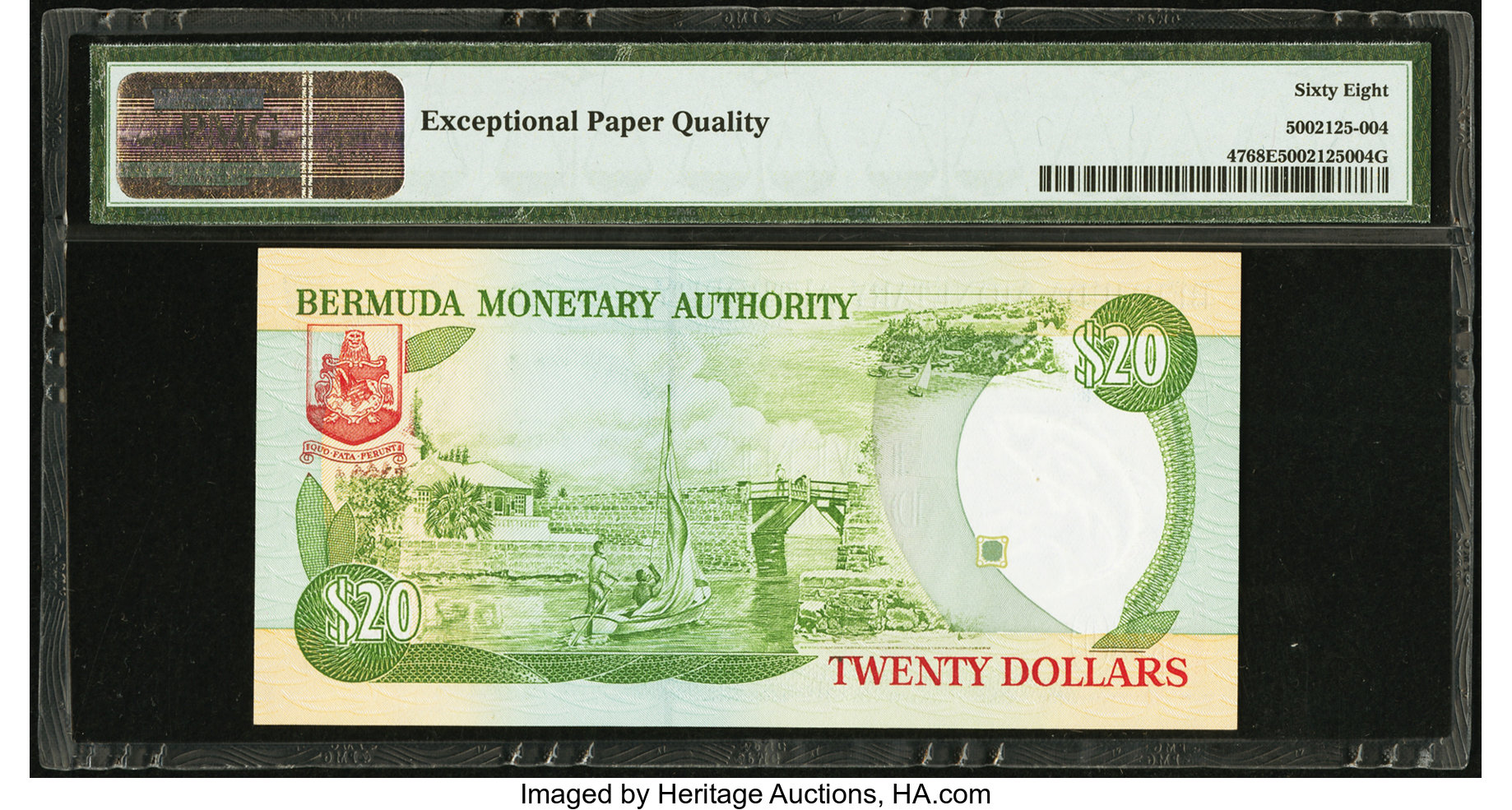 image for: Bermuda  20 dollars (B218as)