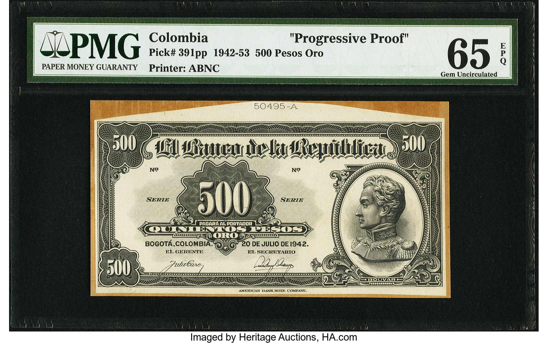 image for: Colombia  500 pesos oro(B929as)