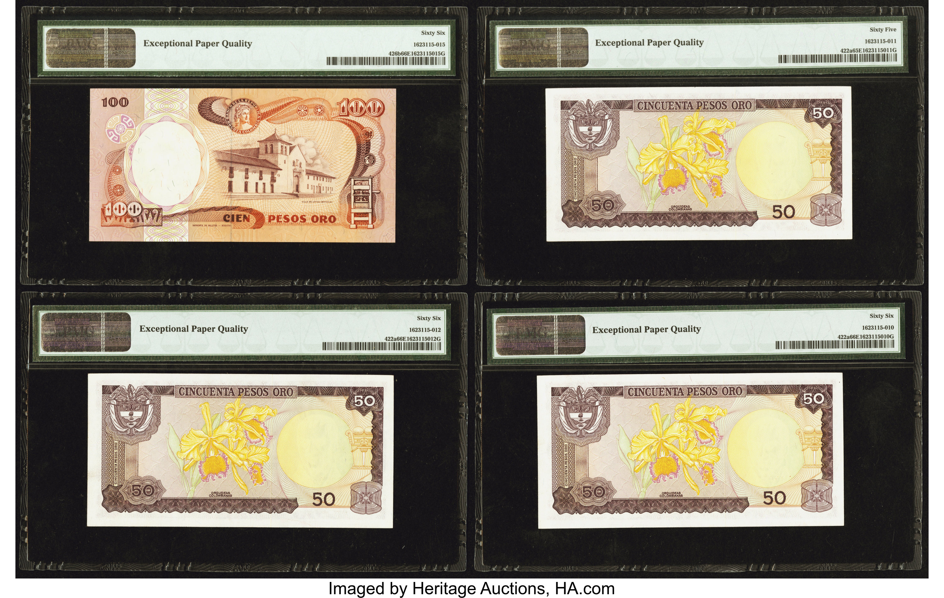 image for: Colombia  100 pesos oro(B957as1)