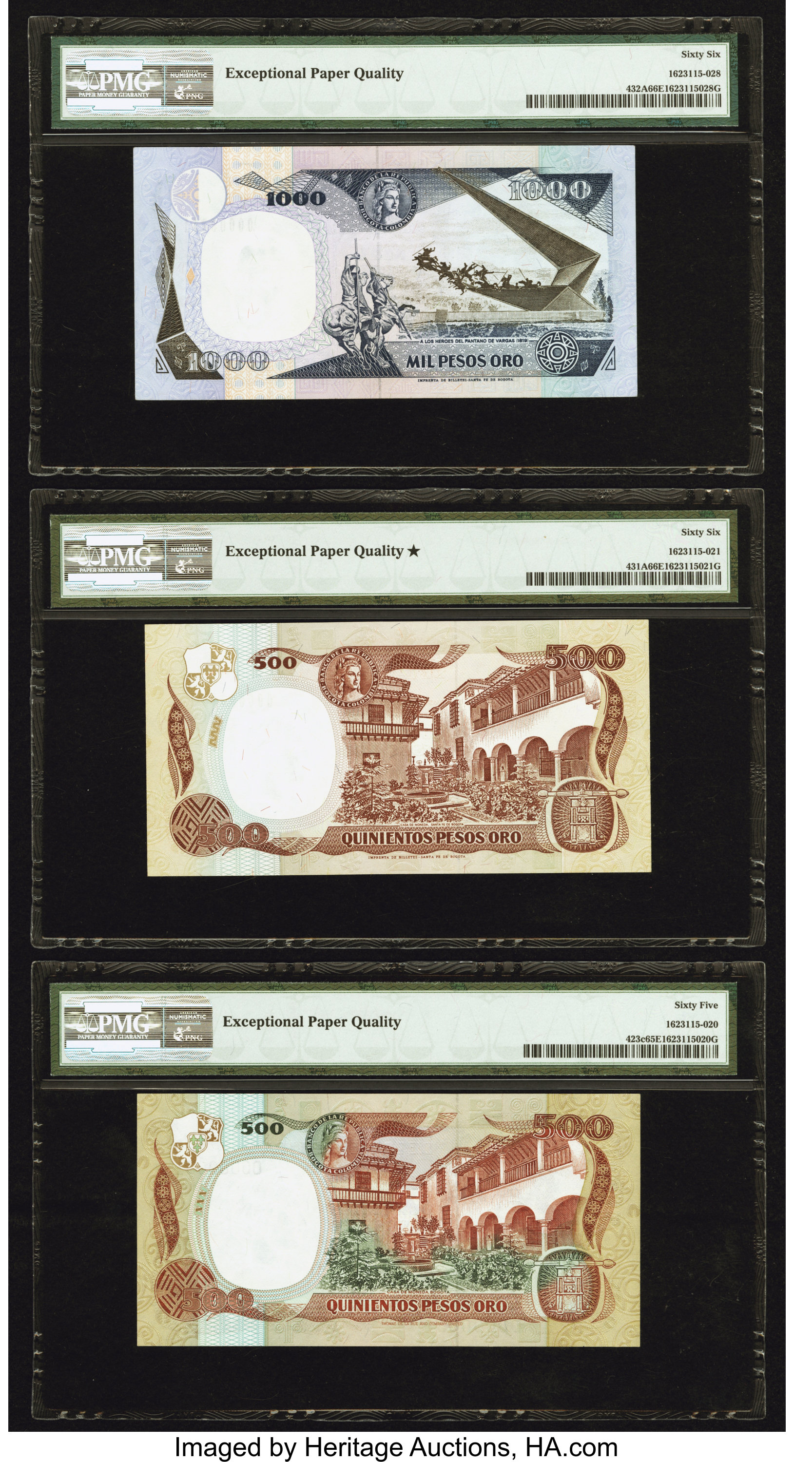 image for: Colombia  100 pesos oro(B957as1)