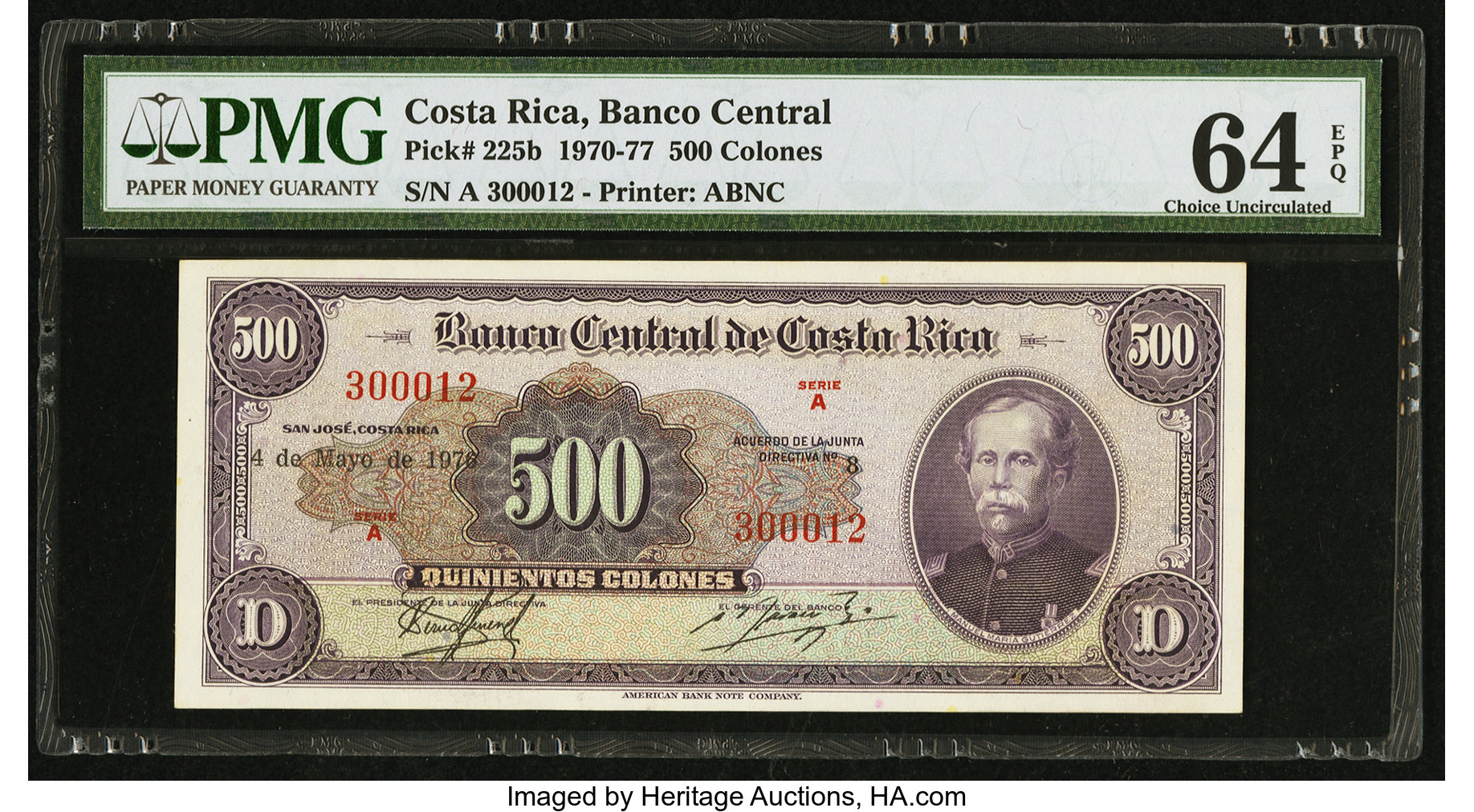image for: Costa Rica  500 colones(B519i)