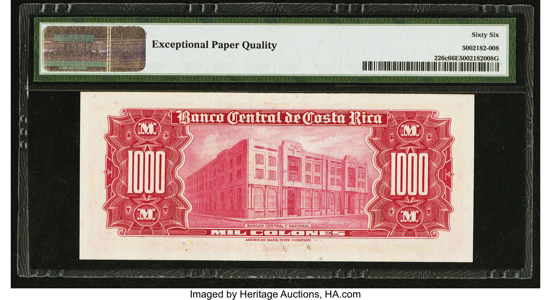 image for: Costa Rica  1,000 colones(B520n)