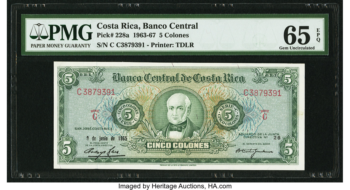 image for: Costa Rica  5 colones(B508a)