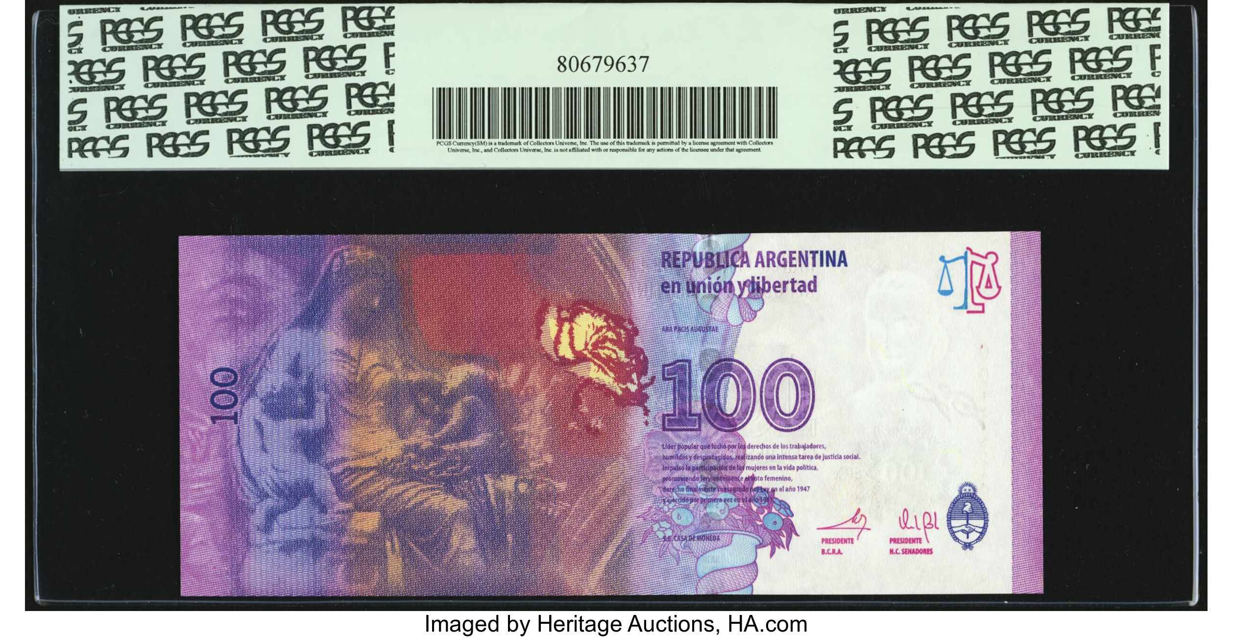 image for: Argentina  100 pesos (B412a)